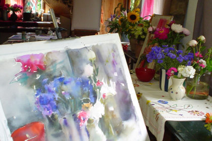 Aquarelleren-dorry