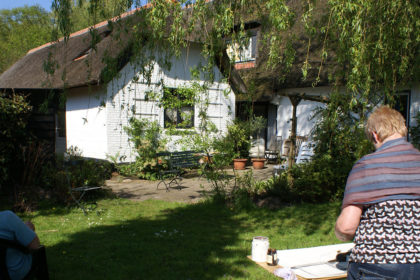 Atelier-en-voortuin
