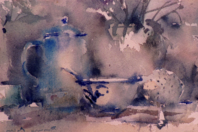 dood Hobart bestrating Cursus aquarel schilderen: aquarelleren met sfeer, Riny Bus